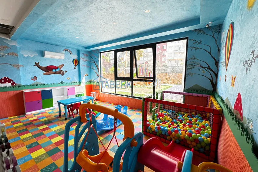 2+1 duplex apartment in Alanya, Oba - a stylish duplex furnished for a residence permit  12 