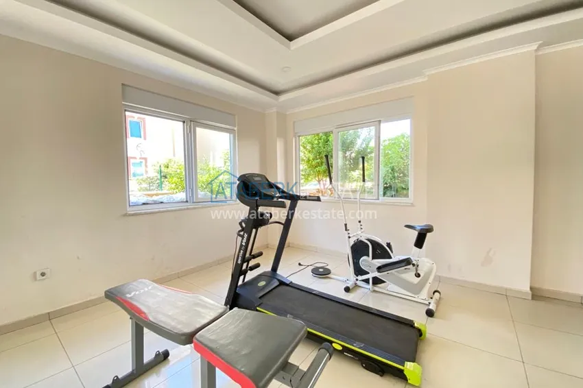 Linear 3+1 apartment in Alanya, Oba district - furnished, separate kitchen, suitable for a residence permit  12 