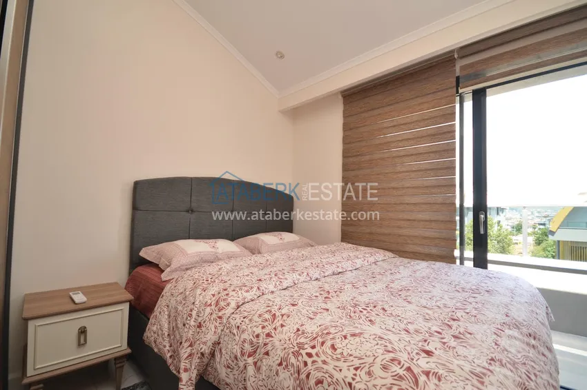 Purchase  2+1 duplex apartment in Alanya, Oba - a stylish duplex furnished for a residence permit  13 