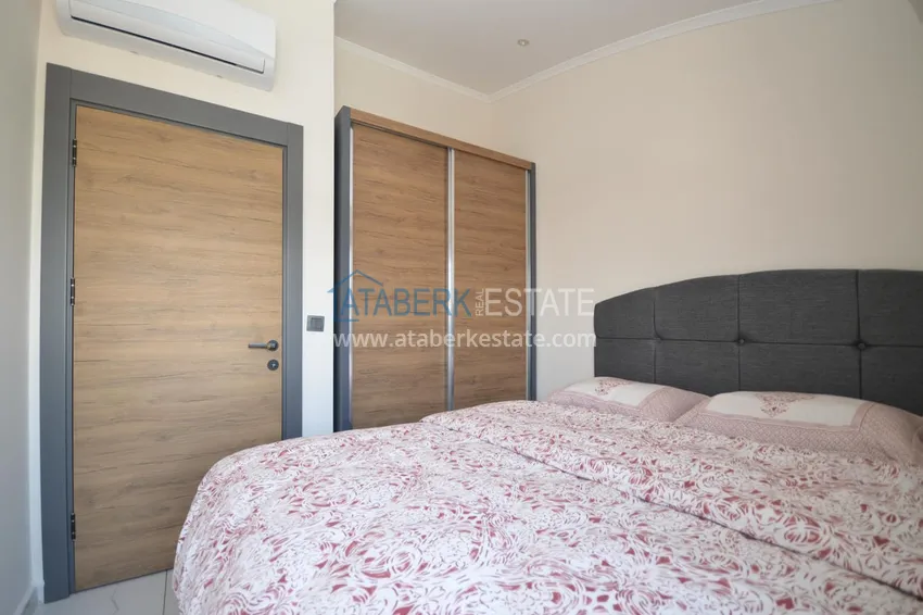 Purchase  2+1 duplex apartment in Alanya, Oba - a stylish duplex furnished for a residence permit  14 