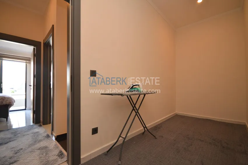 Purchase  2+1 duplex apartment in Alanya, Oba - a stylish duplex furnished for a residence permit  15 