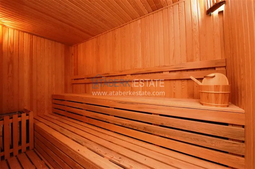 2+1 duplex apartment in Alanya, Oba - a stylish duplex furnished for a residence permit  17 