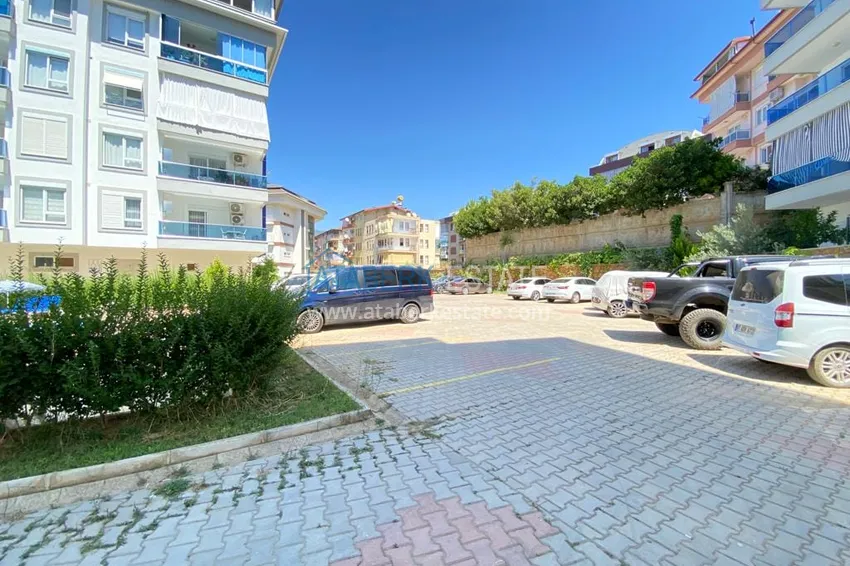 Linear 3+1 apartment in Alanya, Oba district - furnished, separate kitchen, suitable for a residence permit  7 