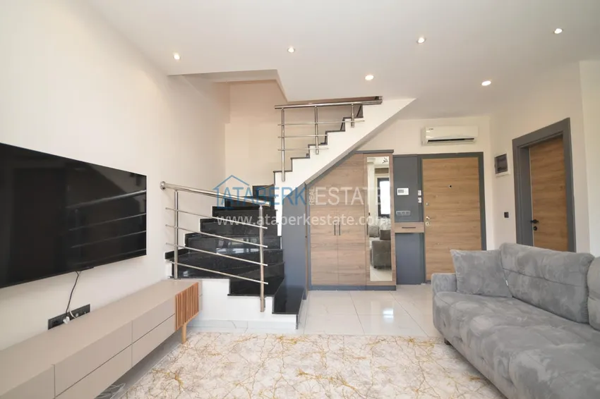 Purchase  2+1 duplex apartment in Alanya, Oba - a stylish duplex furnished for a residence permit  7 