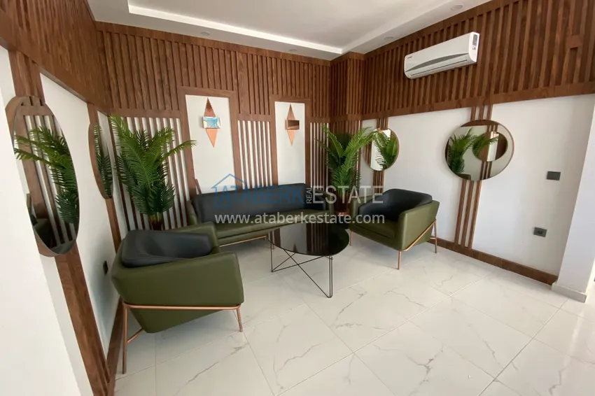 2+1 duplex apartment in Alanya, Oba - a stylish duplex furnished for a residence permit  10 