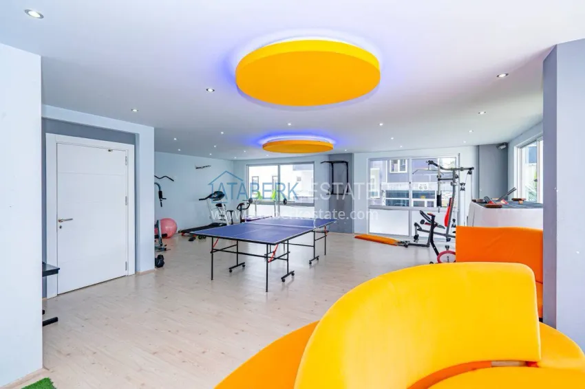 2+1 apartment in Alanya, Cikcilli district - furnished, separate kitchen and three balconies 11 