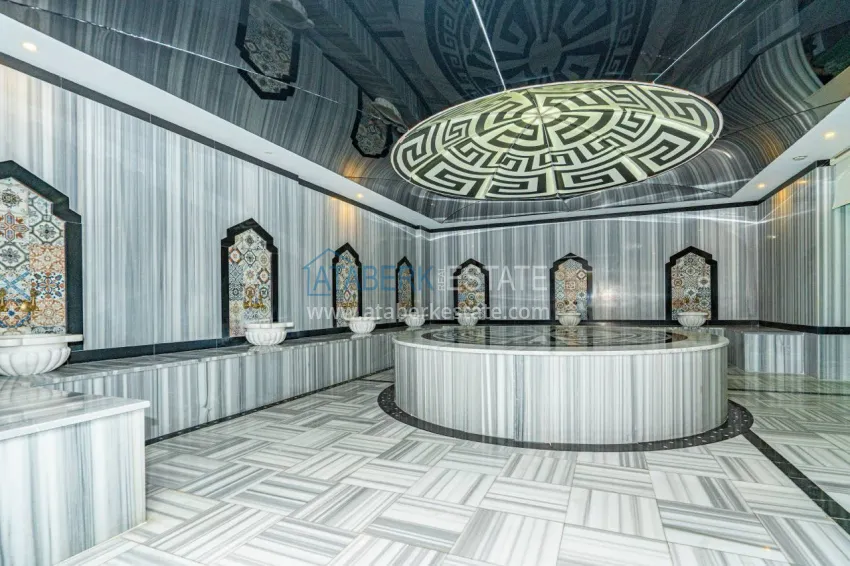 2+1 apartment in Alanya, Cikcilli district - furnished, separate kitchen and three balconies 15 