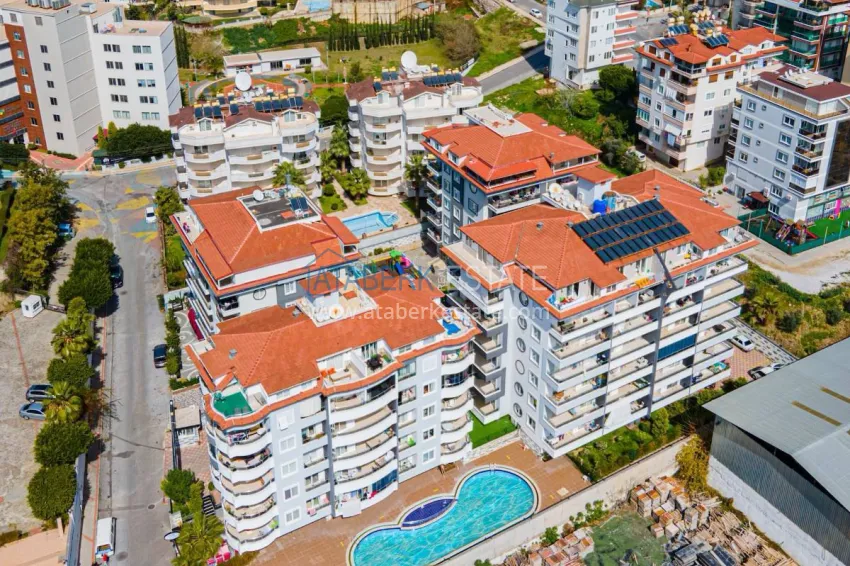 2+1 apartment in Alanya, Cikcilli district - furnished, separate kitchen and three balconies 1 