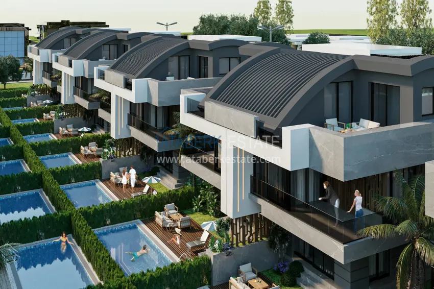 Cottage complex in Belek - villas from the developer, citizenship, residence permit and installments 3 
