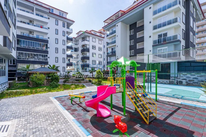 2+1 apartment in Alanya, Cikcilli district - furnished, separate kitchen and three balconies 7 