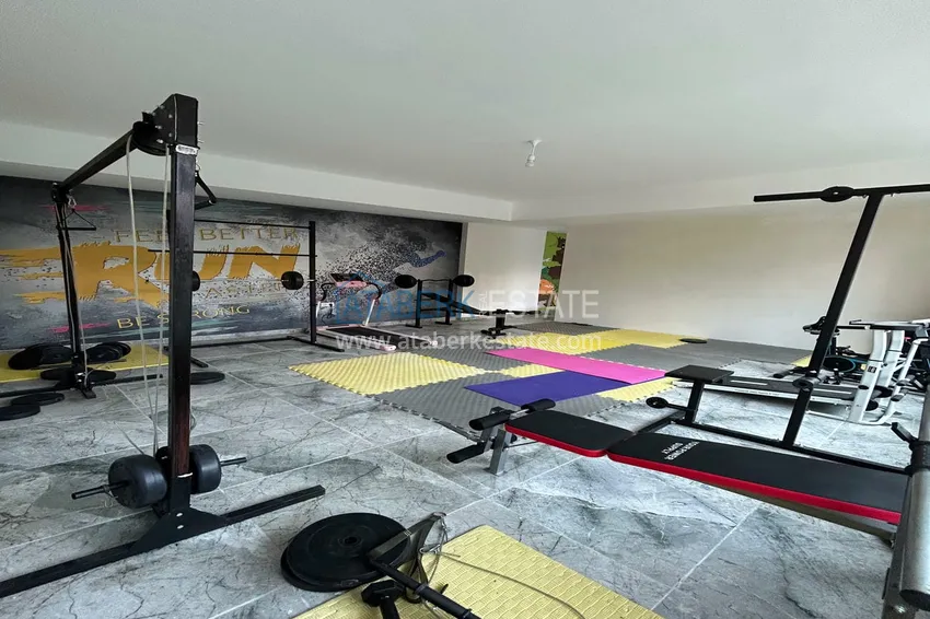 1+1 apartment with furniture and mountain views - Mahmutlar, a cozy boutique complex 11 