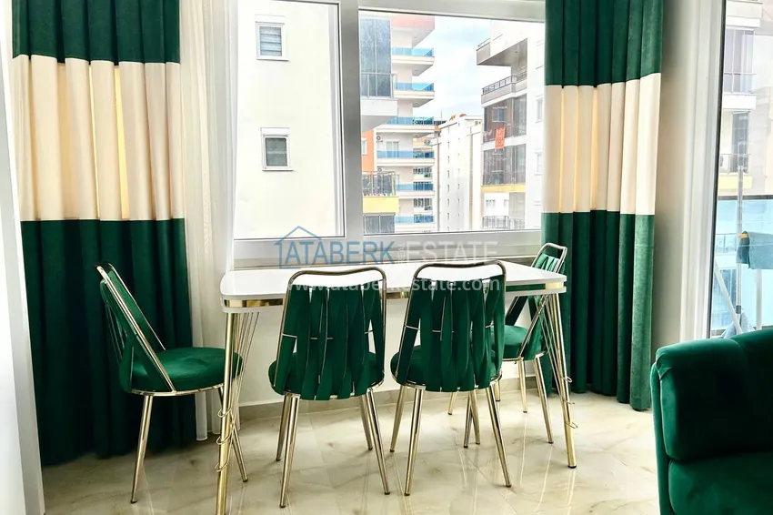 Purchase 2+1 apartment in Mahmutlar furnished near the sea - Barbarossa Street 12