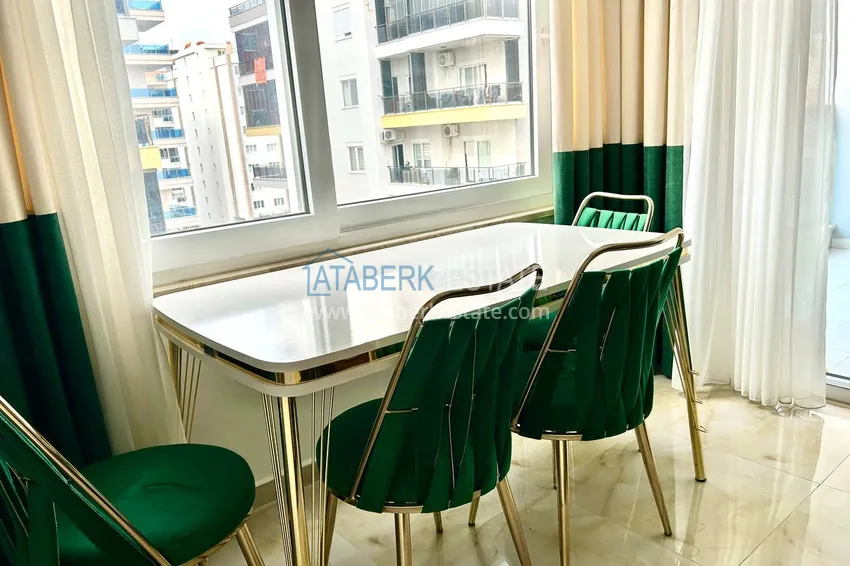 Purchase 2+1 apartment in Mahmutlar furnished near the sea - Barbarossa Street 13