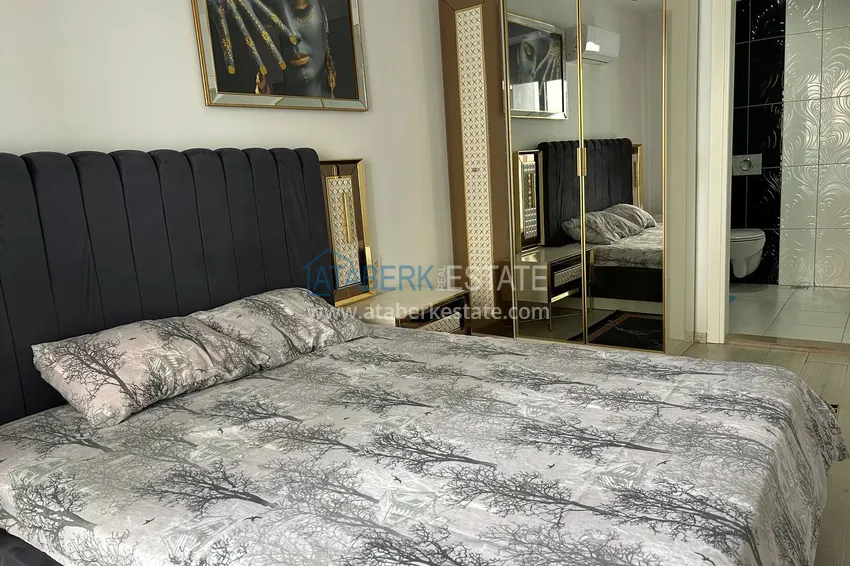 Purchase 2+1 apartment in Mahmutlar furnished near the sea - Barbarossa Street 15