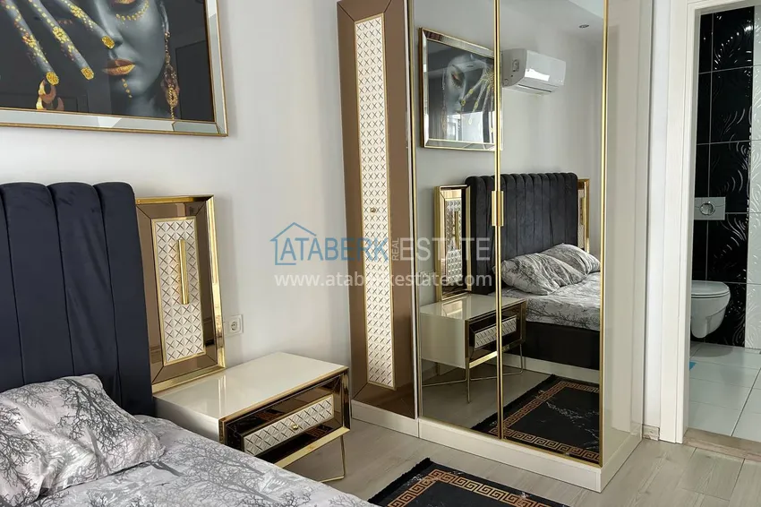 Purchase 2+1 apartment in Mahmutlar furnished near the sea - Barbarossa Street 16