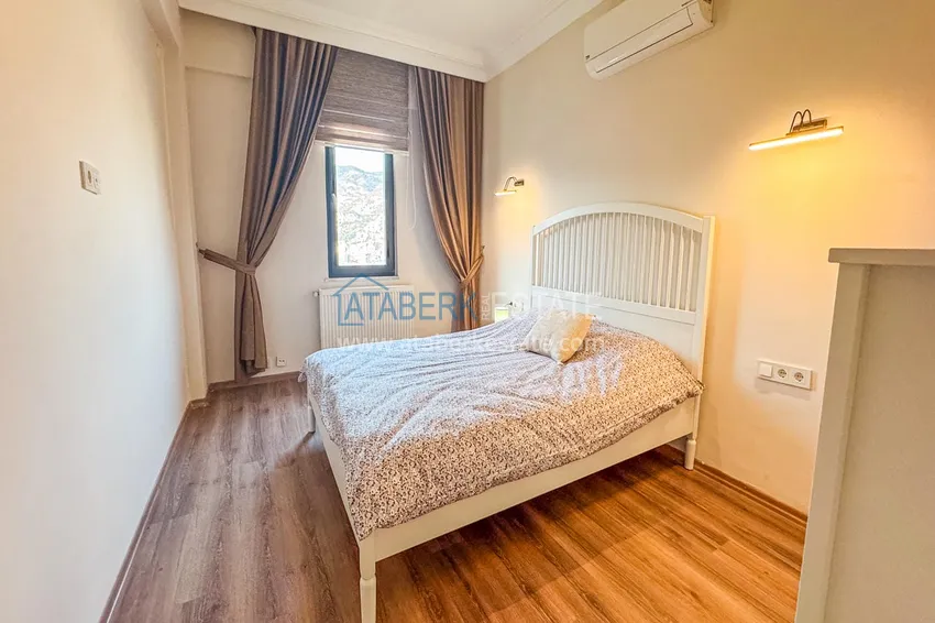 Purchase  3+1 apartment for a residence permit in Alanya, Kale district - furnished and with panoramic views of the sea and port  16 