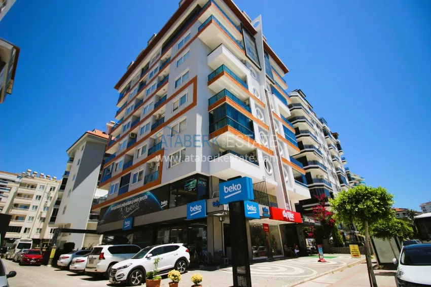 2+1 apartment in Mahmutlar furnished near the sea - Barbarossa Street 1