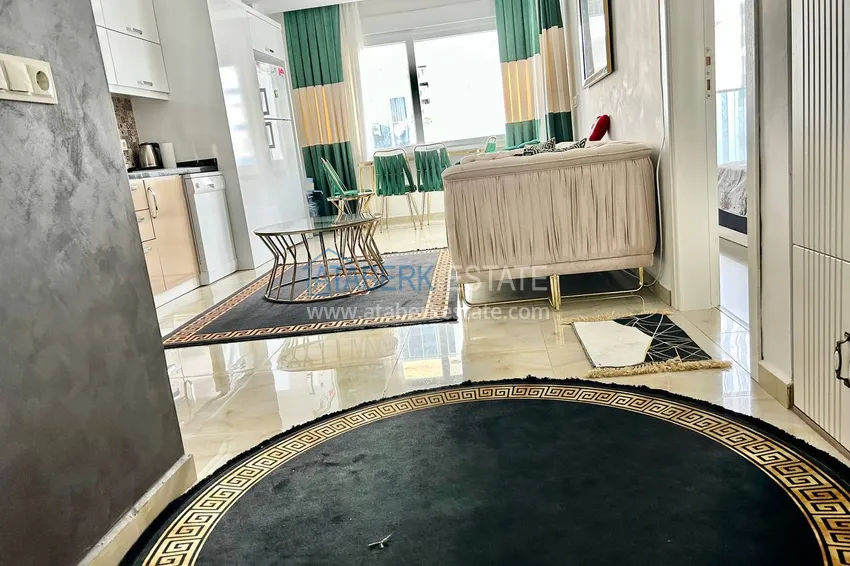 Purchase 2+1 apartment in Mahmutlar furnished near the sea - Barbarossa Street 1