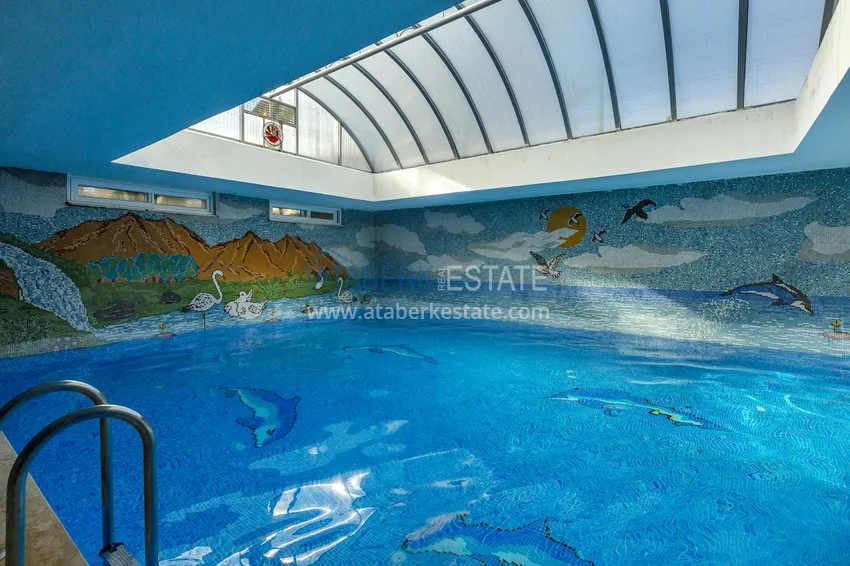 3+1 penthouse duplex in Alanya, Oba district — designer interior, prestigious residence 20 