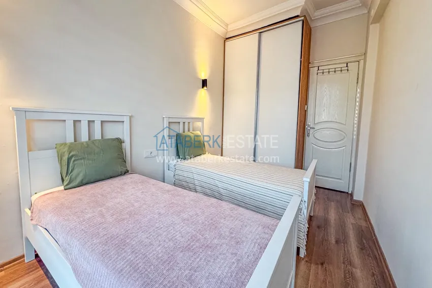 Purchase  3+1 apartment for a residence permit in Alanya, Kale district - furnished and with panoramic views of the sea and port  23 