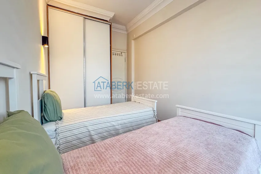 Purchase  3+1 apartment for a residence permit in Alanya, Kale district - furnished and with panoramic views of the sea and port  24 