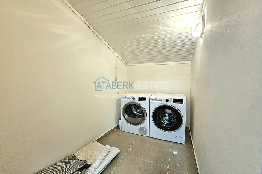 Purchase  3+1 penthouse duplex in Alanya, Oba district — designer interior, prestigious residence 24 