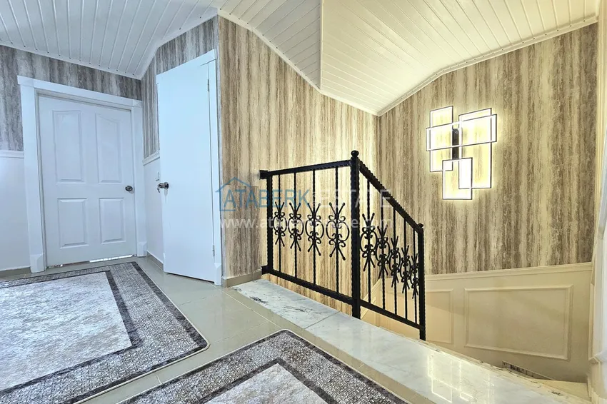 Purchase  3+1 penthouse duplex in Alanya, Oba district — designer interior, prestigious residence 25 