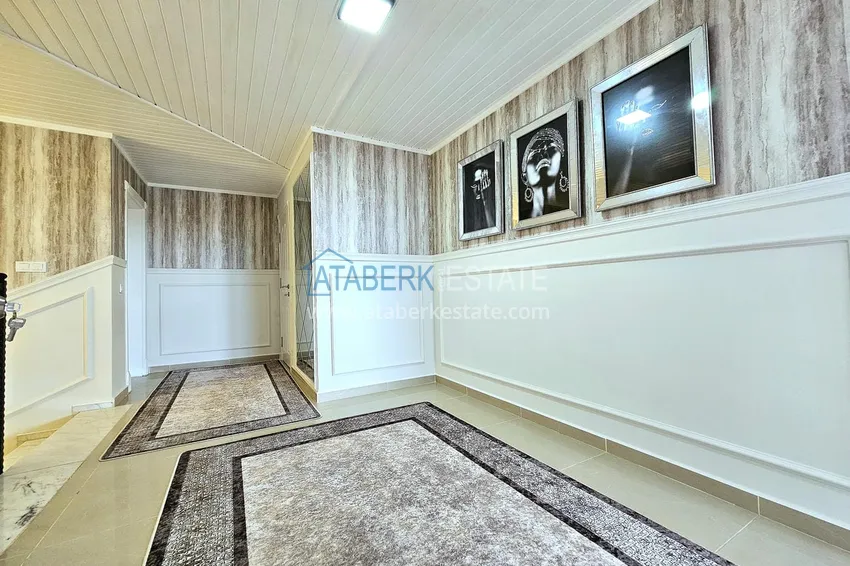 Purchase  3+1 penthouse duplex in Alanya, Oba district — designer interior, prestigious residence 27 