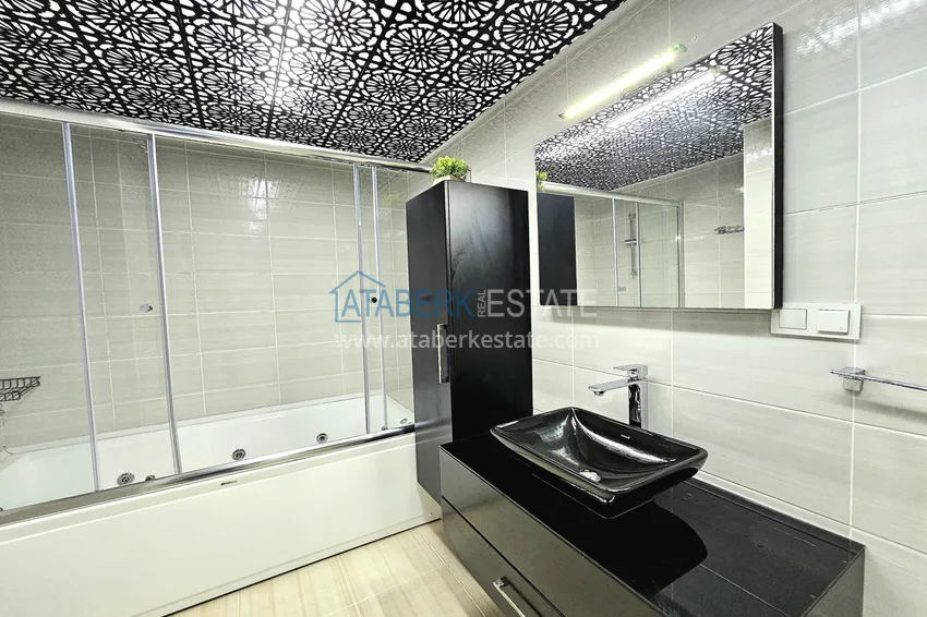 Purchase  3+1 penthouse duplex in Alanya, Oba district — designer interior, prestigious residence 29 