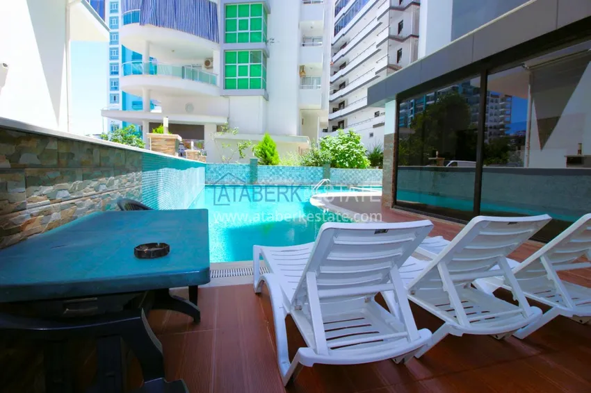 2+1 apartment in Mahmutlar furnished near the sea - Barbarossa Street 2