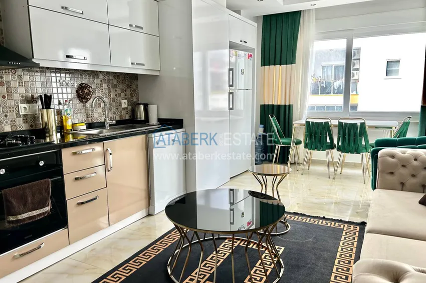 Purchase 2+1 apartment in Mahmutlar furnished near the sea - Barbarossa Street 2
