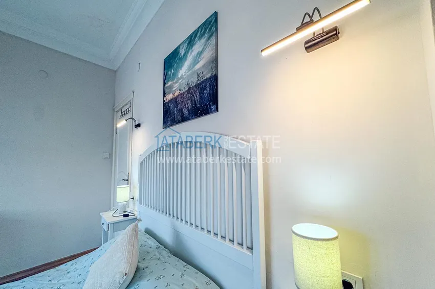 Purchase  3+1 apartment for a residence permit in Alanya, Kale district - furnished and with panoramic views of the sea and port  30 