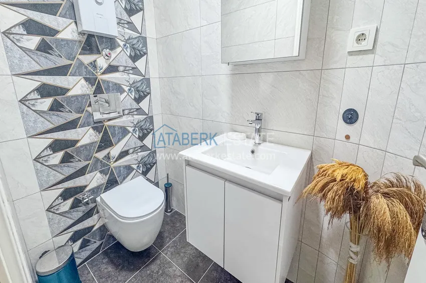 Purchase  3+1 apartment for a residence permit in Alanya, Kale district - furnished and with panoramic views of the sea and port  37 