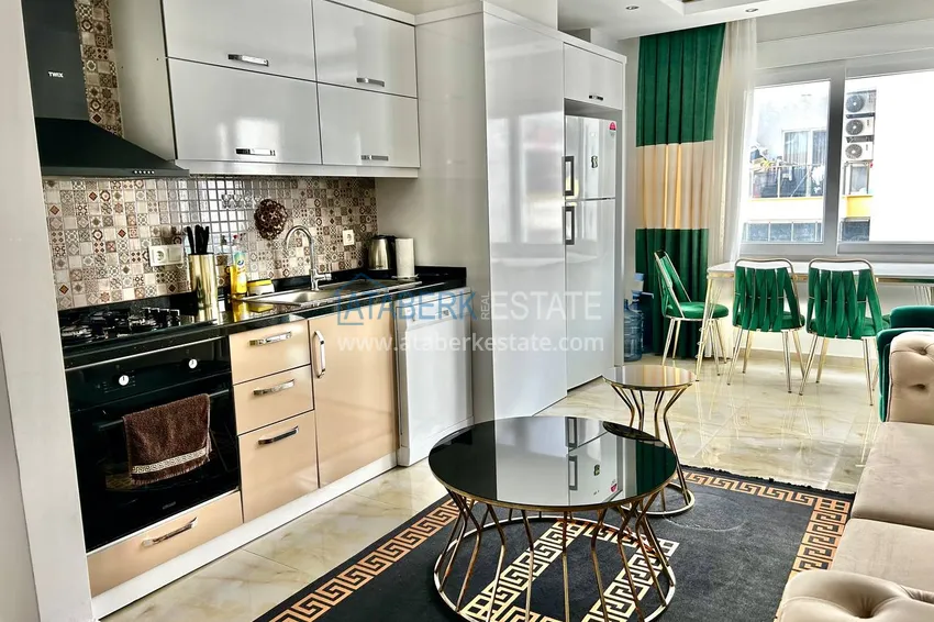 Purchase 2+1 apartment in Mahmutlar furnished near the sea - Barbarossa Street 3