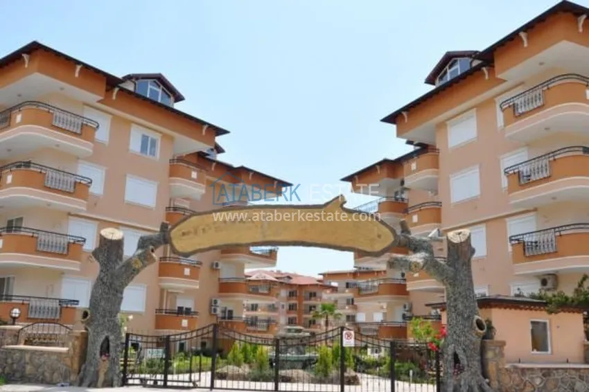 3+1 penthouse duplex in Alanya, Oba district — designer interior, prestigious residence 5 