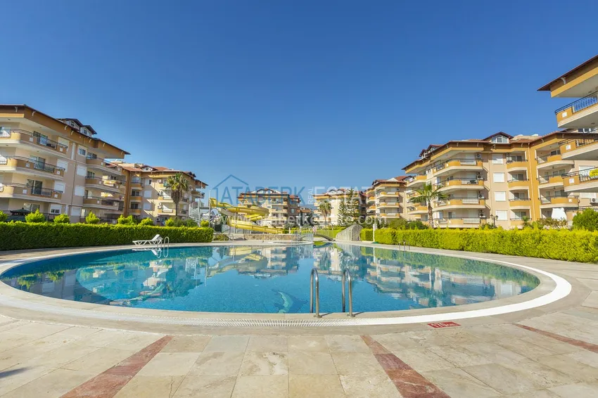 3+1 penthouse duplex in Alanya, Oba district — designer interior, prestigious residence 7 