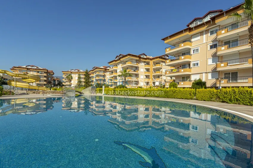 3+1 penthouse duplex in Alanya, Oba district — designer interior, prestigious residence 8 