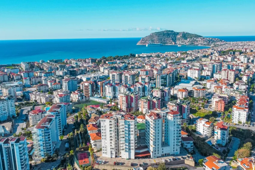 2+1 apartment with panoramic views in Cikcilli - furnished, renovated 1 