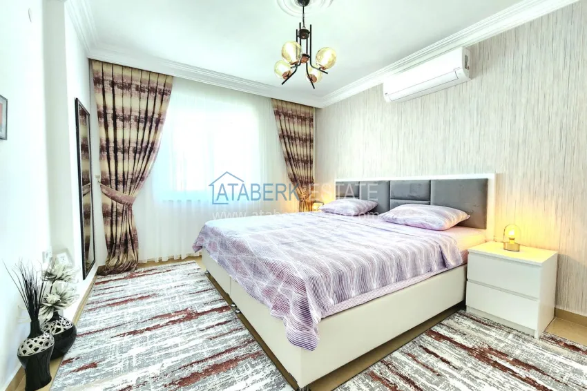 Purchase 2+1 apartment with panoramic views in Cikcilli - furnished, renovated 10 