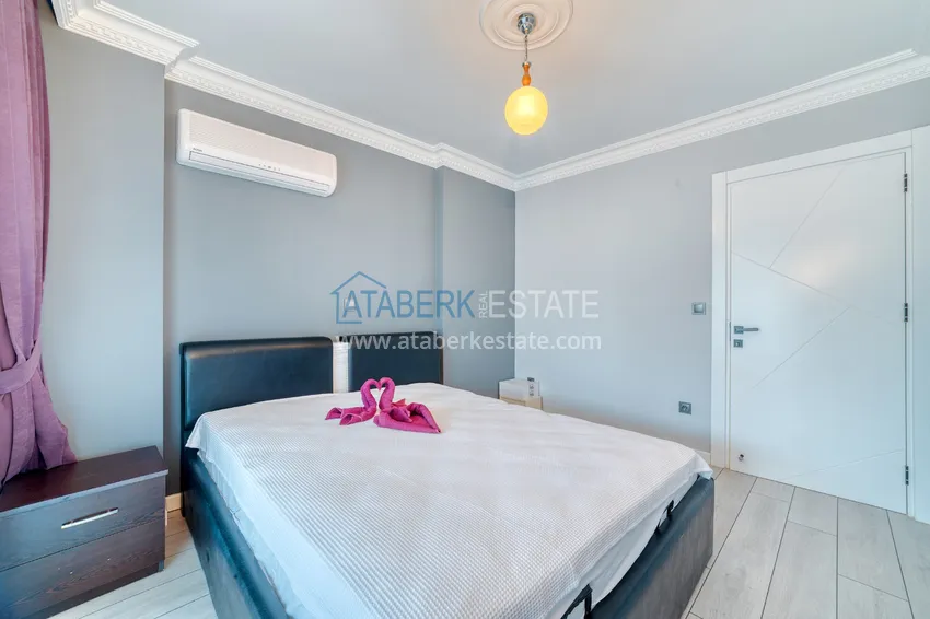 Purchase  4+1 duplex in Alanya, Oba district - furnished penthouse for a residence permit 11 