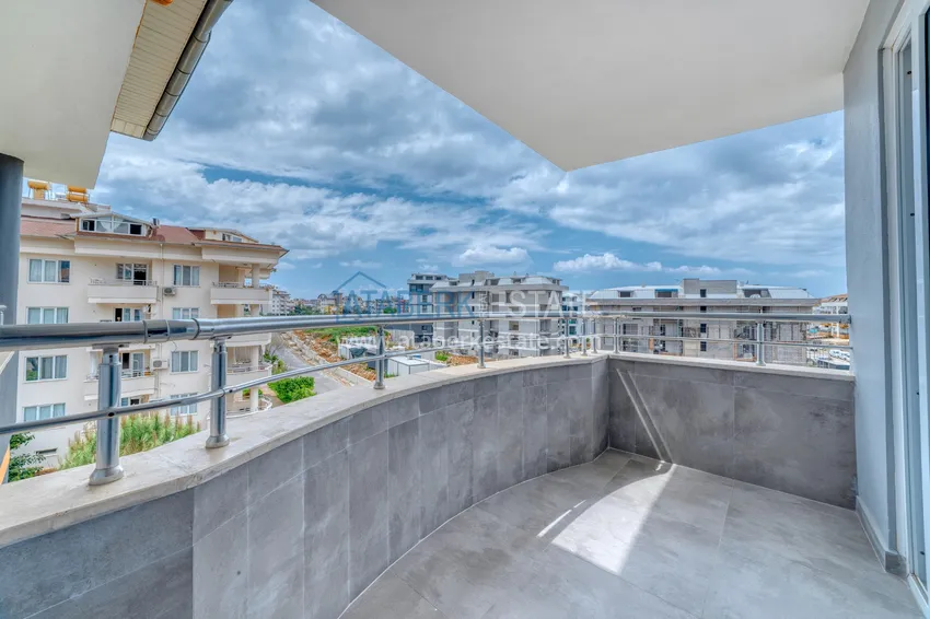 Purchase  4+1 duplex in Alanya, Oba district - furnished penthouse for a residence permit 12 