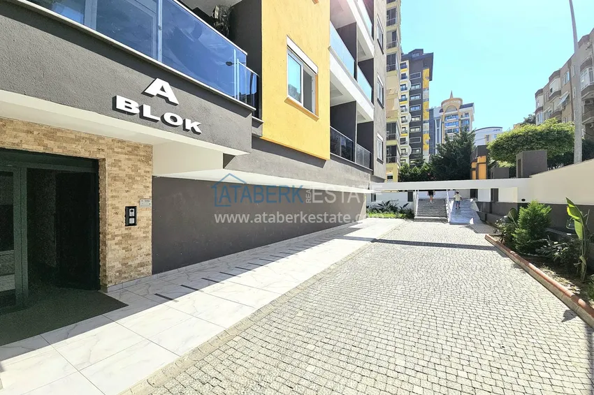 2+1 apartment in Alanya, Mahmutlar district - new furniture and sea view 15 