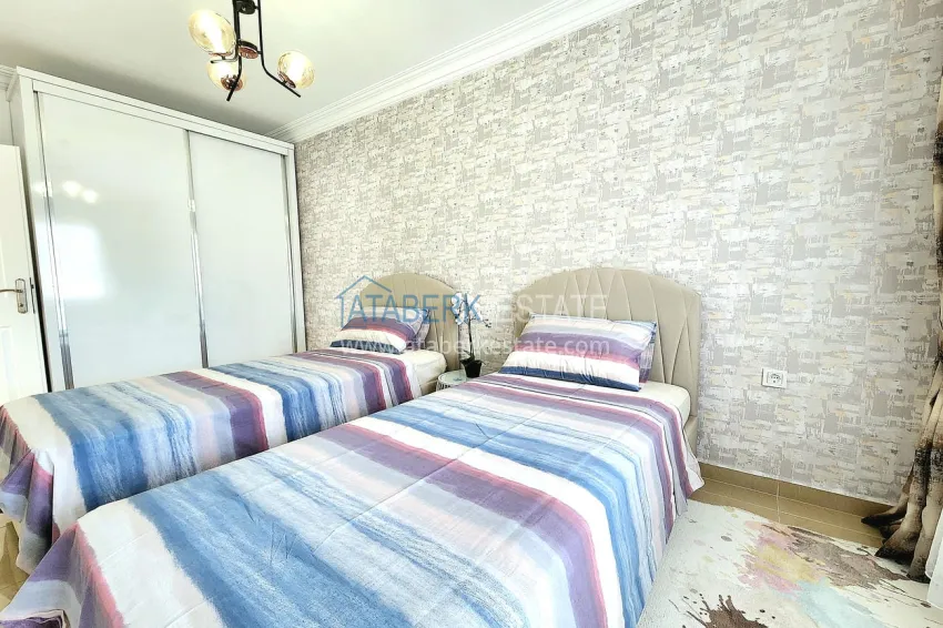 Purchase 2+1 apartment with panoramic views in Cikcilli - furnished, renovated 15 