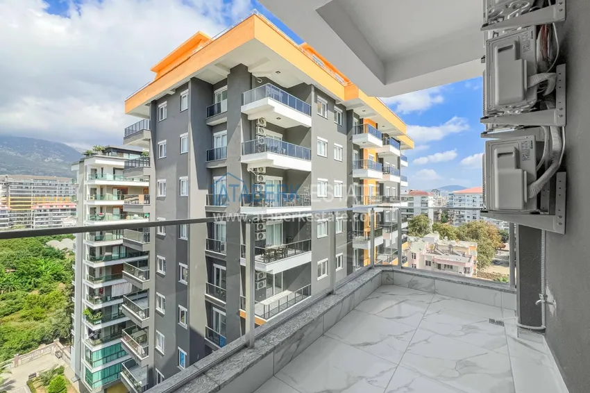 Purchase  2+1 apartment in Alanya, Mahmutlar district - new furniture and sea view 15 