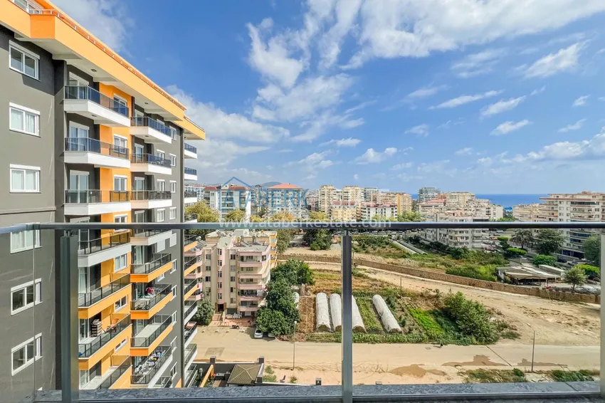 Purchase  2+1 apartment in Alanya, Mahmutlar district - new furniture and sea view 18 