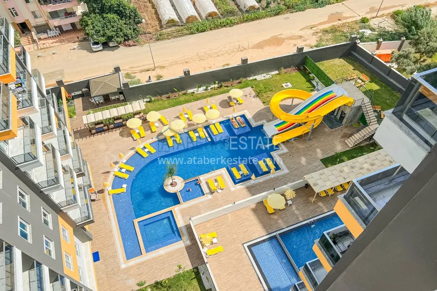 Purchase  2+1 apartment in Alanya, Mahmutlar district - new furniture and sea view 19 