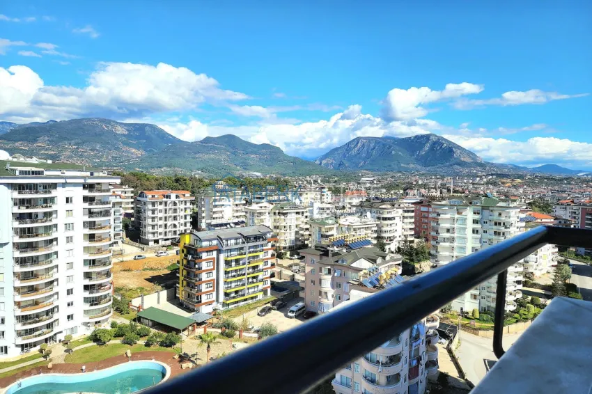 Purchase 2+1 apartment with panoramic views in Cikcilli - furnished, renovated 23 