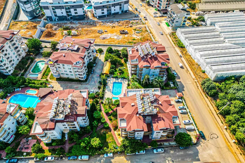 4+1 duplex in Alanya, Oba district - furnished penthouse for a residence permit 2 