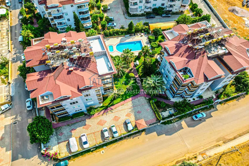 4+1 duplex in Alanya, Oba district - furnished penthouse for a residence permit 3 