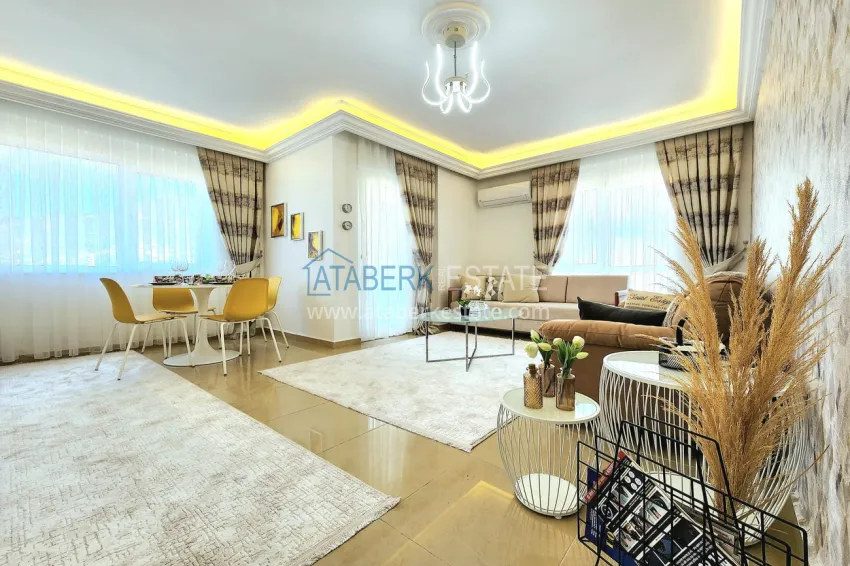 Purchase 2+1 apartment with panoramic views in Cikcilli - furnished, renovated 3 